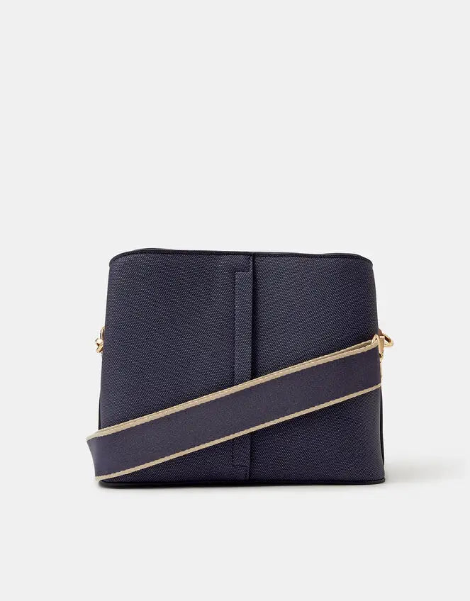 WEBBING STRAP CROSSBODY - Darks Multi