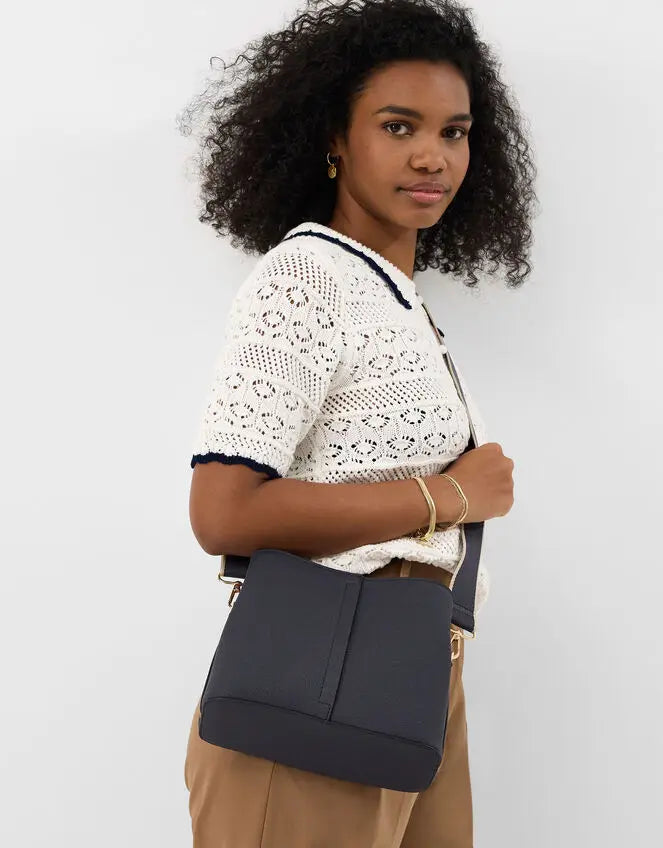 WEBBING STRAP CROSSBODY - Darks Multi