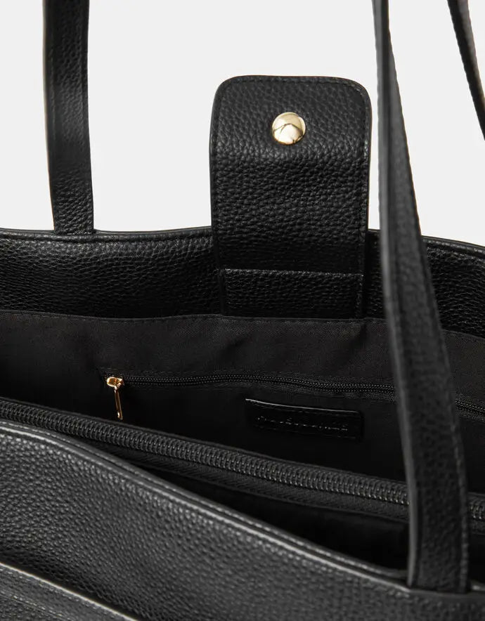 LAPTOP TOTE - BLACK