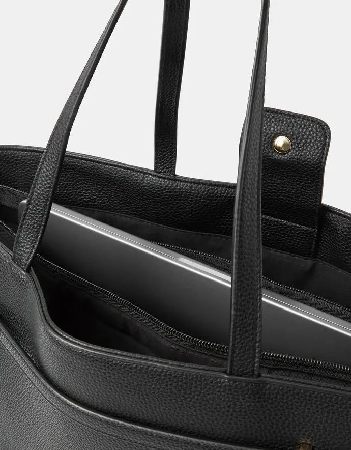 LAPTOP TOTE - BLACK