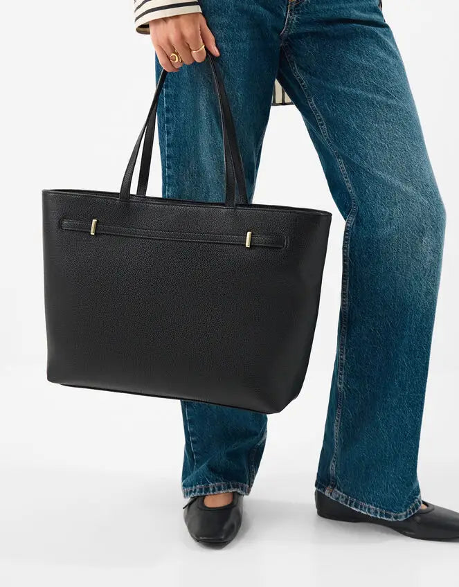 LAPTOP TOTE - BLACK