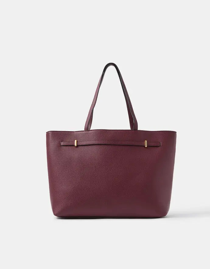 LAPTOP TOTE - Burgundy
