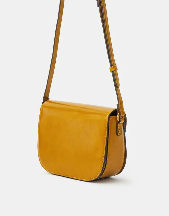 BOXY CROSSBODY - OCHRE