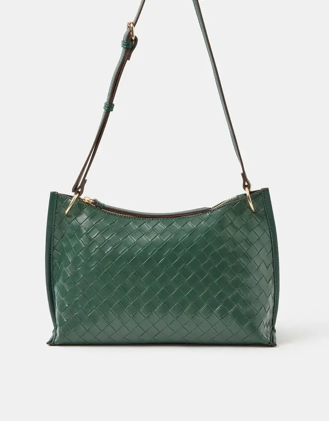 WOVEN CROSSBODY