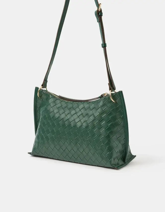 WOVEN CROSSBODY
