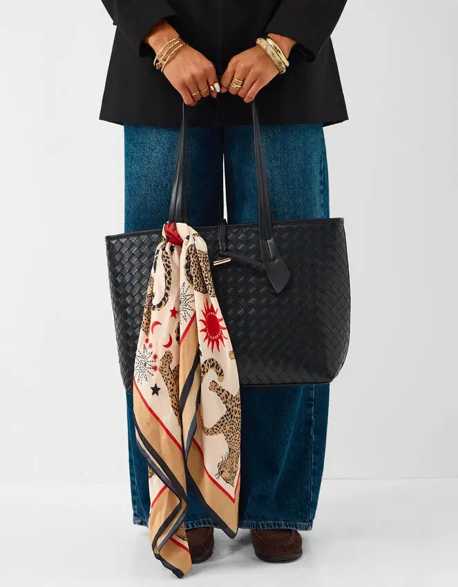 WOVEN TOTE