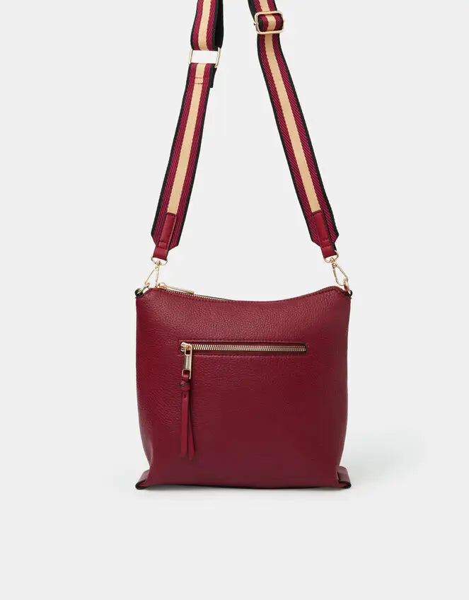 WEBBING MESSENGER CROSSBODY BAG