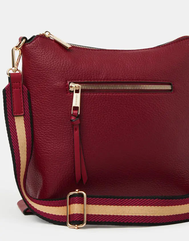 WEBBING MESSENGER CROSSBODY BAG