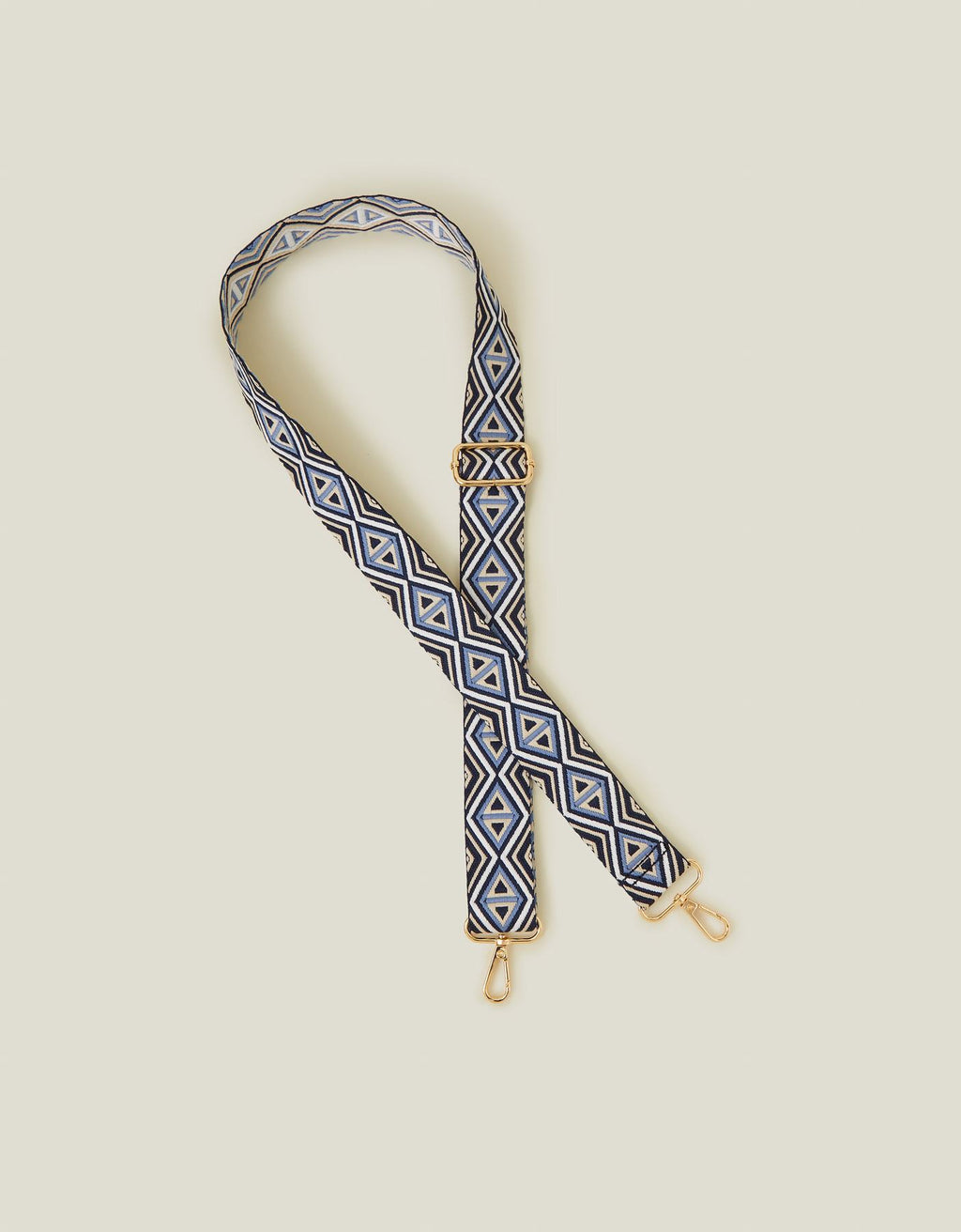 Geometric Webbing Bag Strap