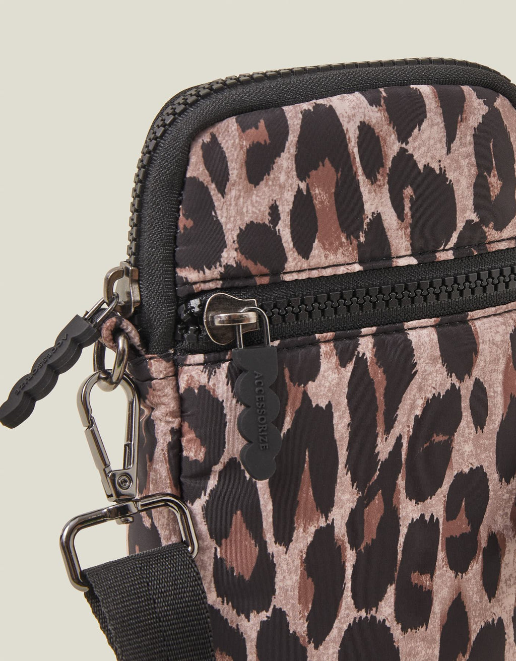 Leopard Print Phone Bag