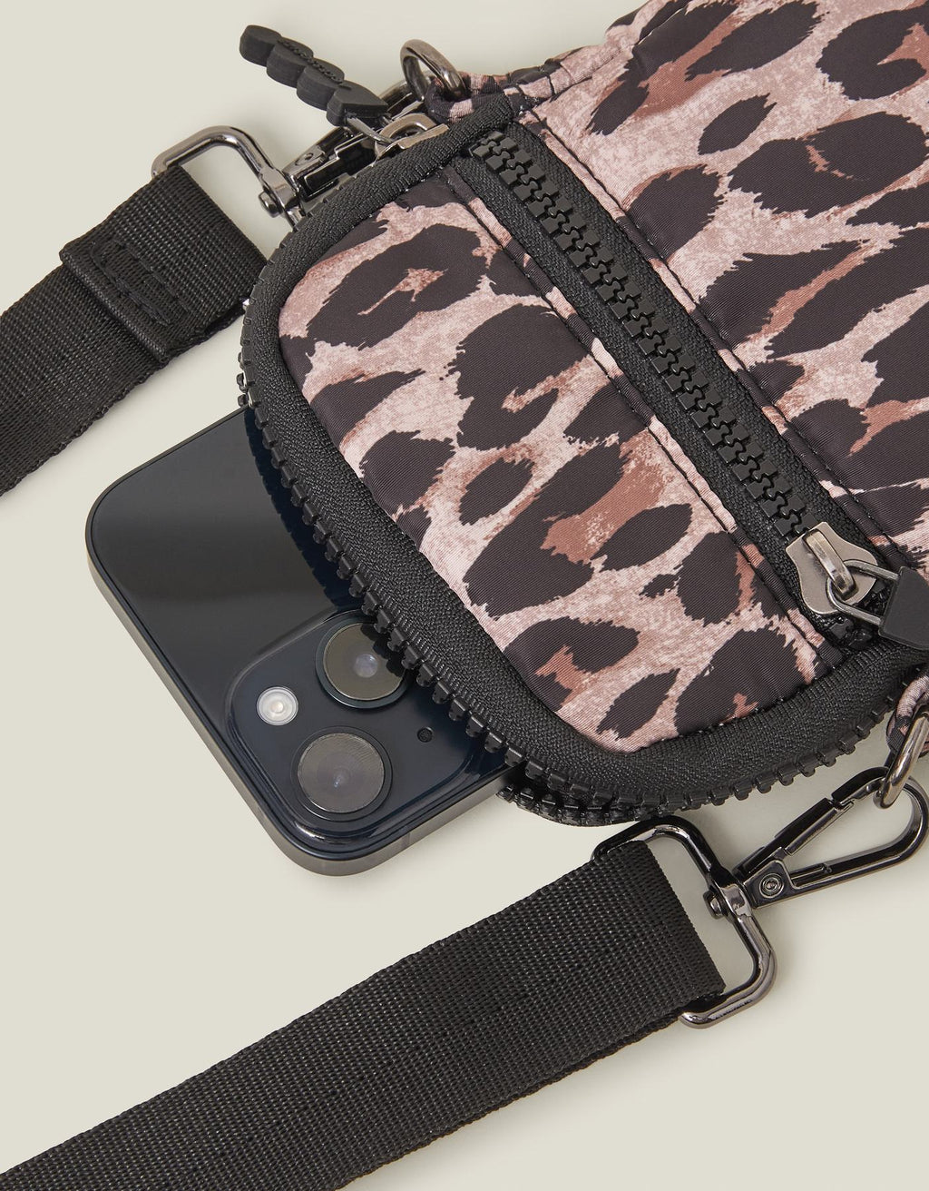 Leopard Print Phone Bag