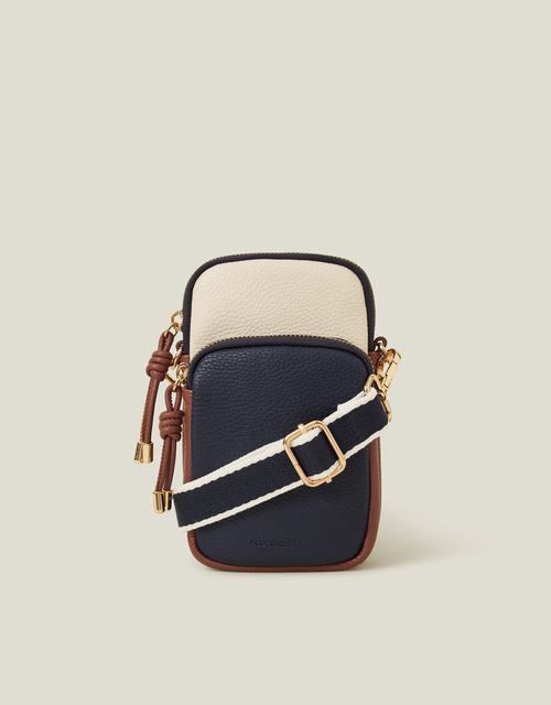 Webbing Strap Zip Phone Bag