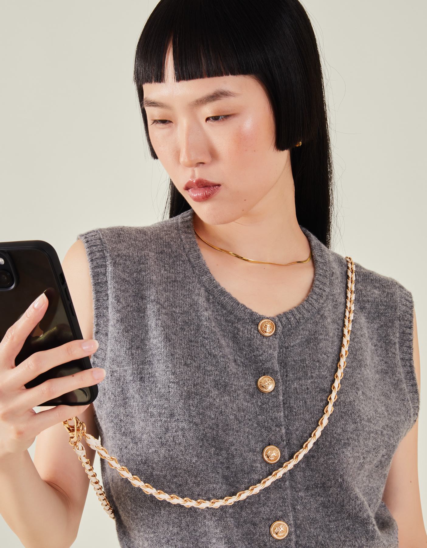 Braid Chain Phone Strap