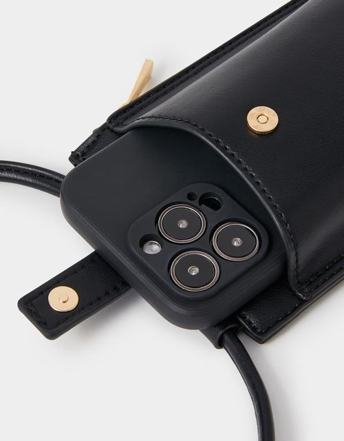 Tab Pocket Phone Bag Black