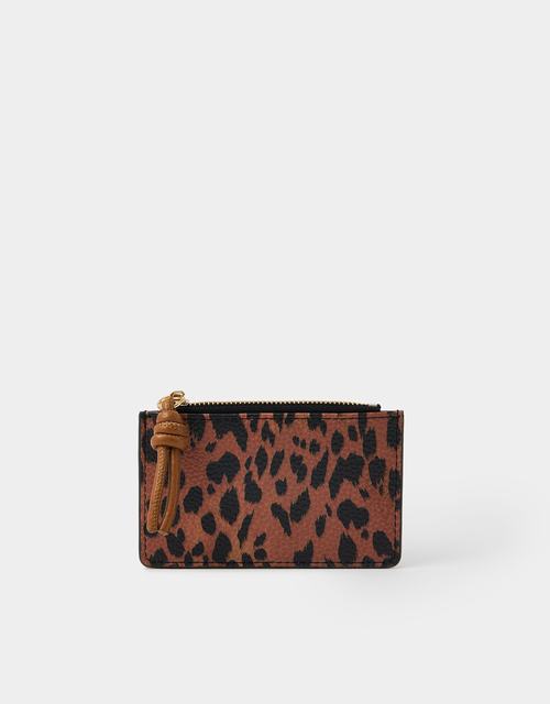 Leopard Print Card Holder