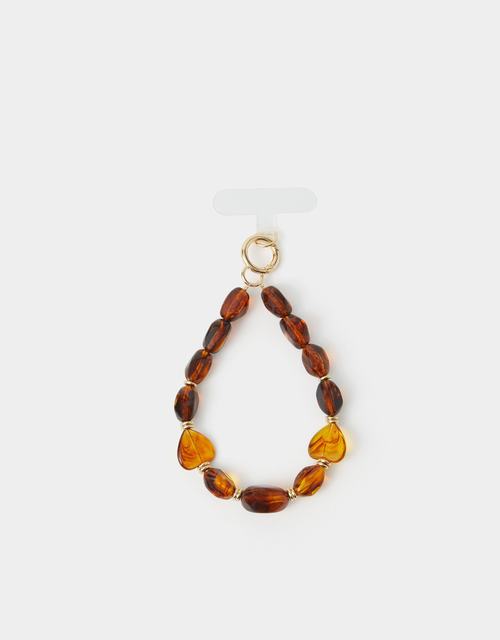 Tort Bead Phone Wrist Wrap