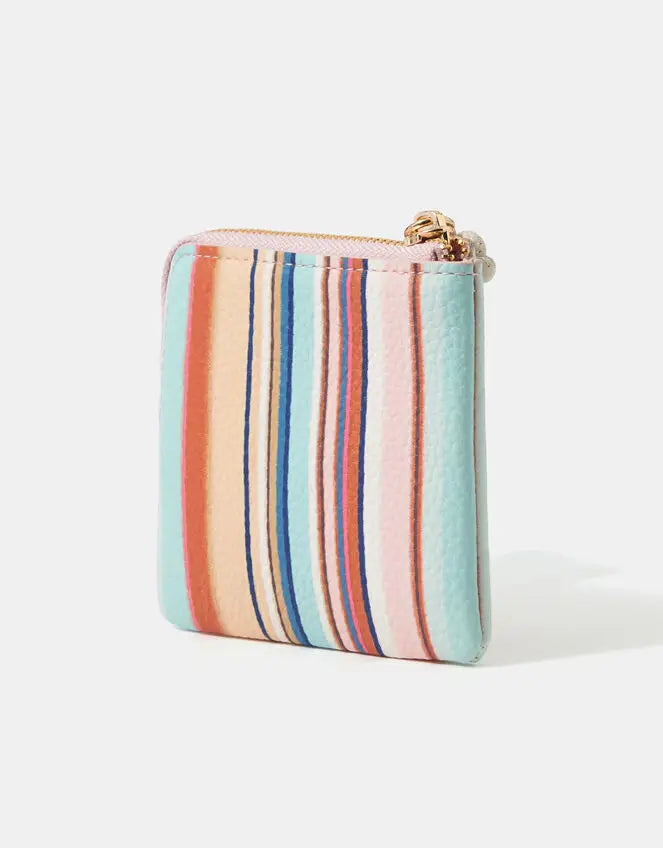 STRIPE COIN PURSE - BRIGHTS MULTI