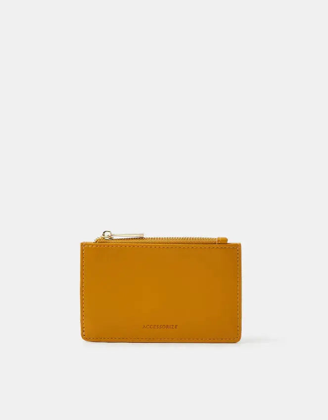 CLASSIC CARD HOLDER - OCHRE