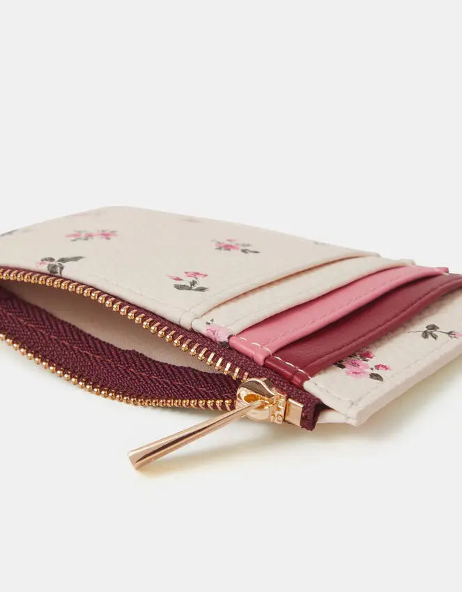 DITSY FLORAL PRINTED CARD HOLDER