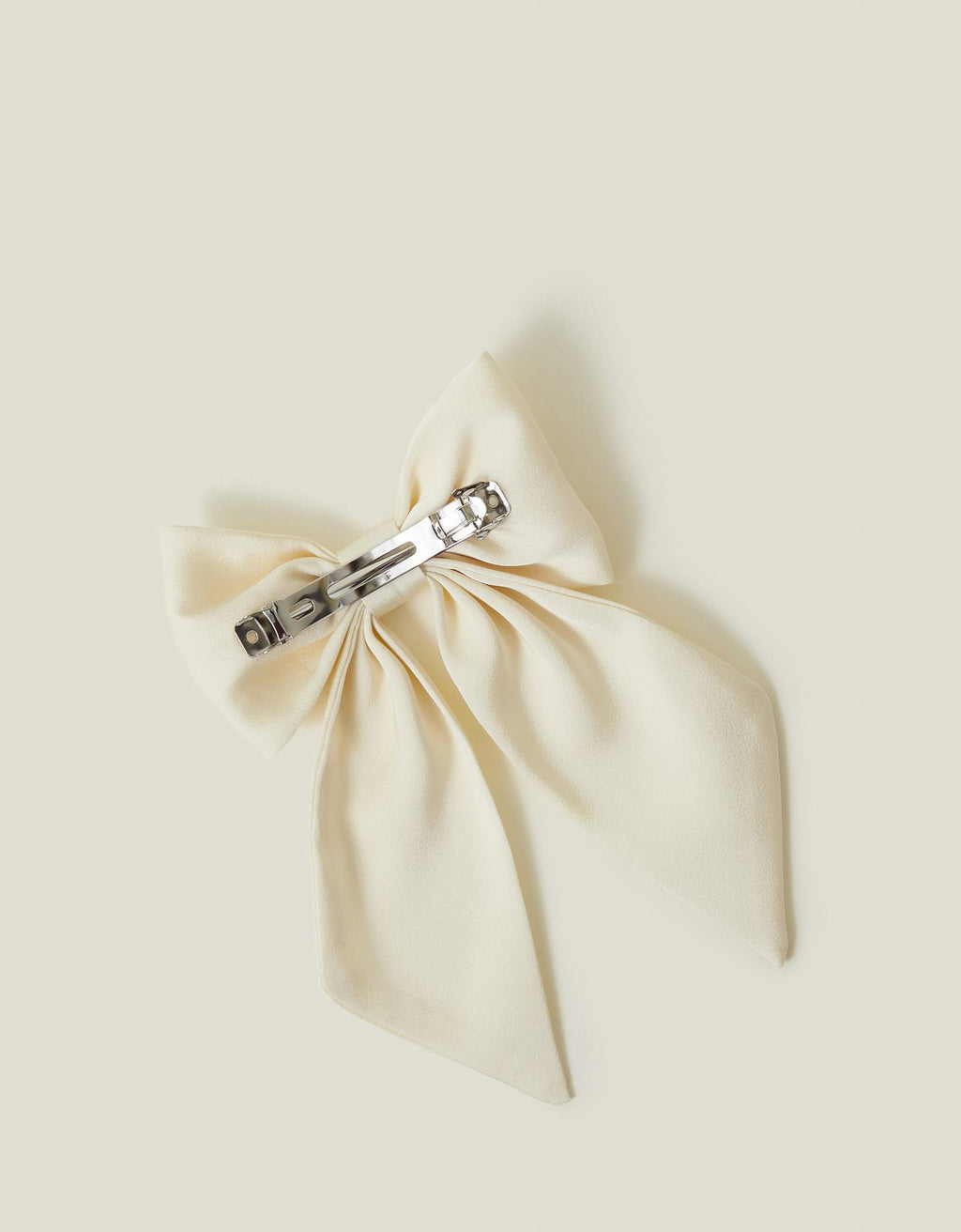 Satin Bow Hair Clip