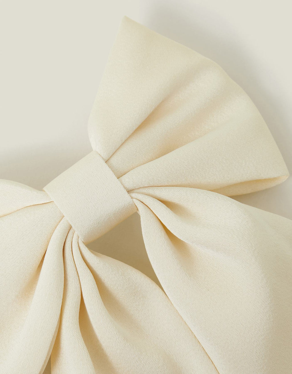 Satin Bow Hair Clip