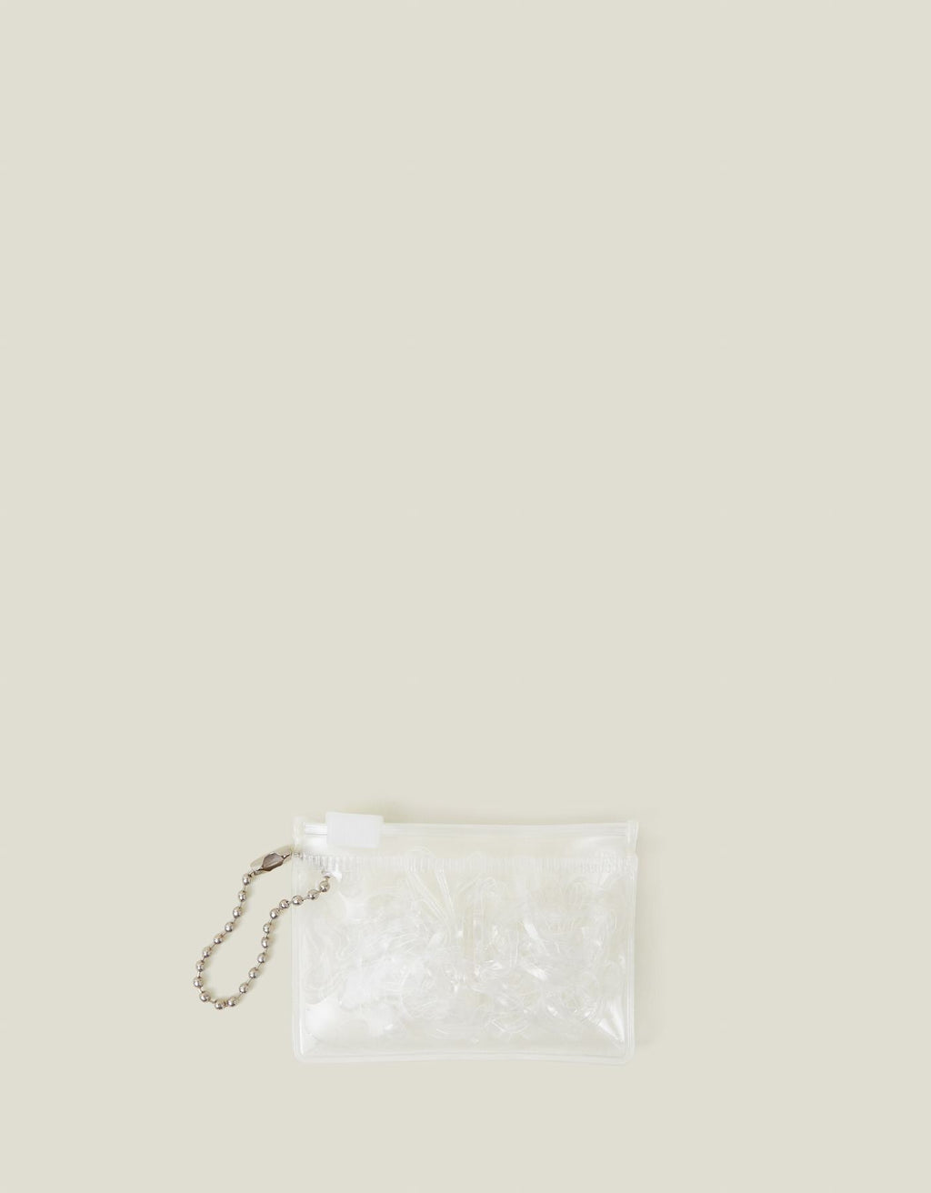 50-Pack Mini Clear Elastic Hairbands