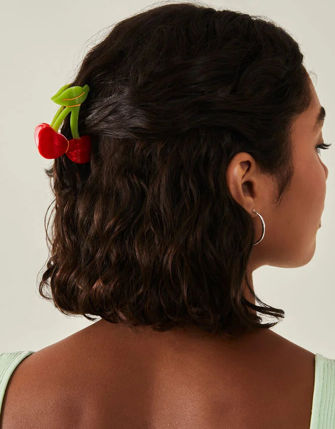 Cherry Claw Clip