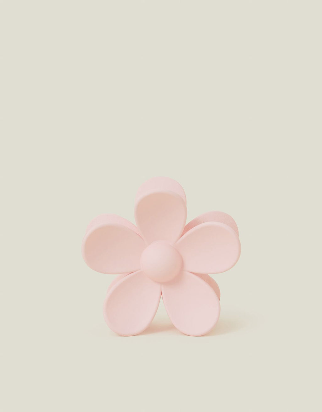 Matte Flower Claw Clip