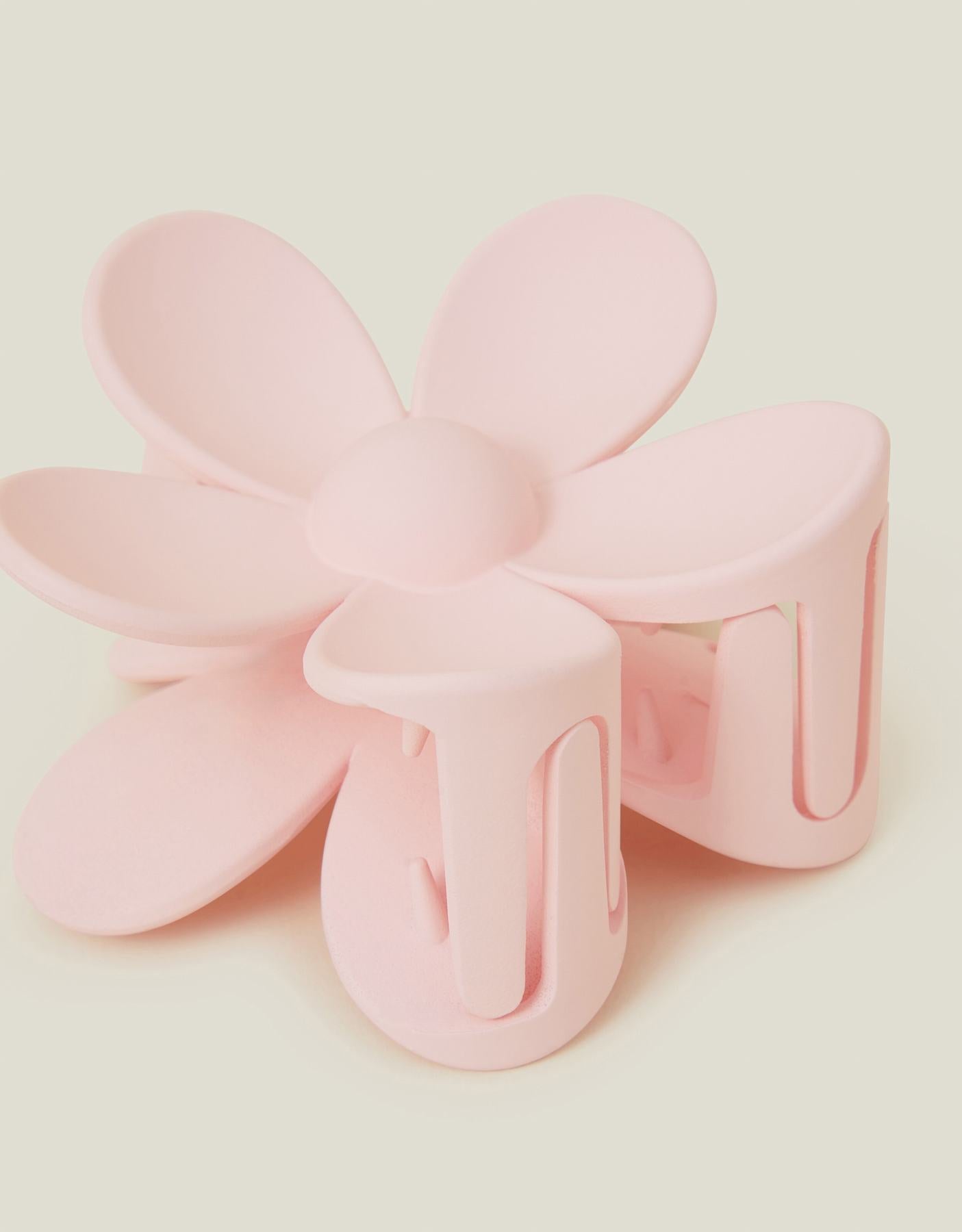 Matte Flower Claw Clip