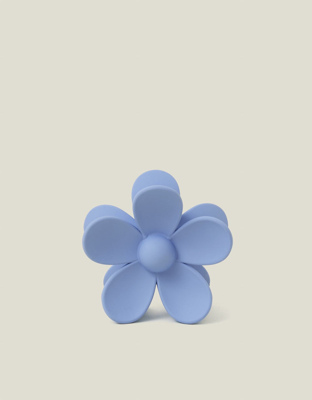 Matte Flower Claw Clip