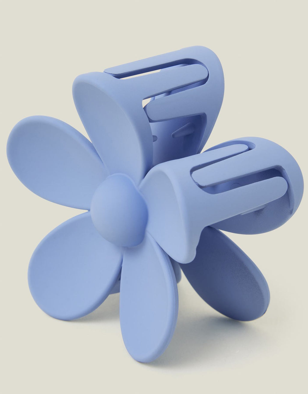 Matte Flower Claw Clip