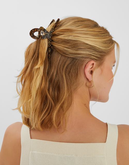 Resin Twist Claw Clip