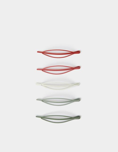 5-Pack Oval Hair Slides