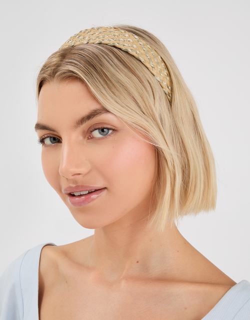 Woven Raffia Headband