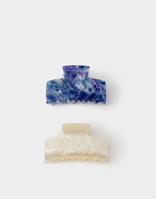 2-Pack Large Resin Claw Clips