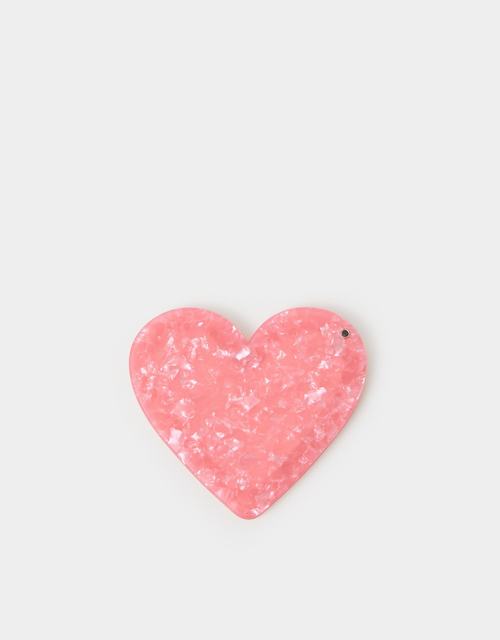 Resin Heart Compact Mirror