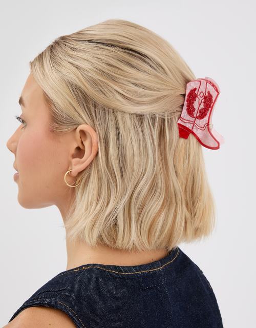 Cowboy Boot Claw Clip