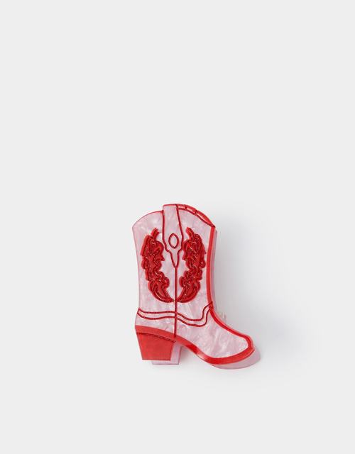 Cowboy Boot Claw Clip