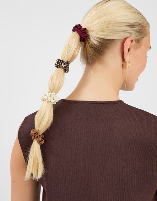 5-Pack Skinny Hair Scrunchies