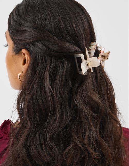 4-Pack Square Resin Claw Clips