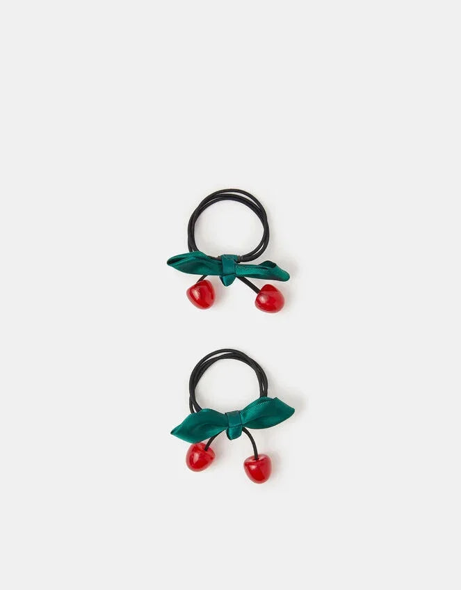 2-Pack Cherry Hair Bands