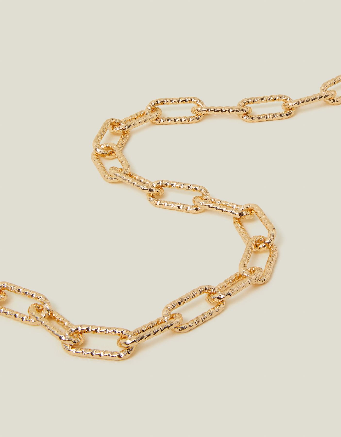 TEXTURED MINI LINKS CHAIN