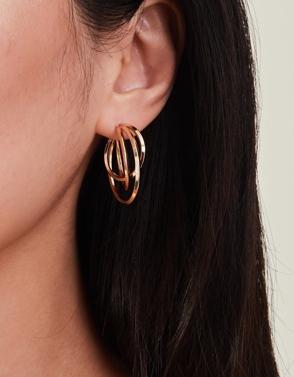 Layered Hoop Earrings