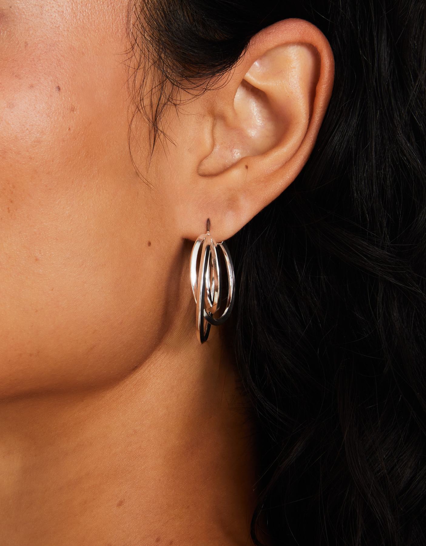 Layered Hoop Earrings