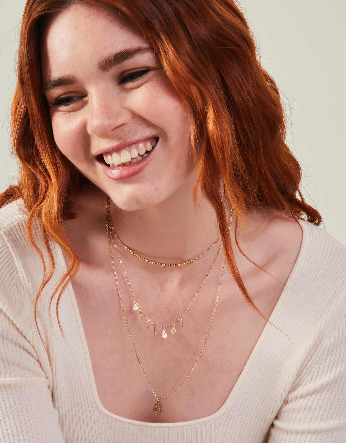 Layered Filigree Necklace