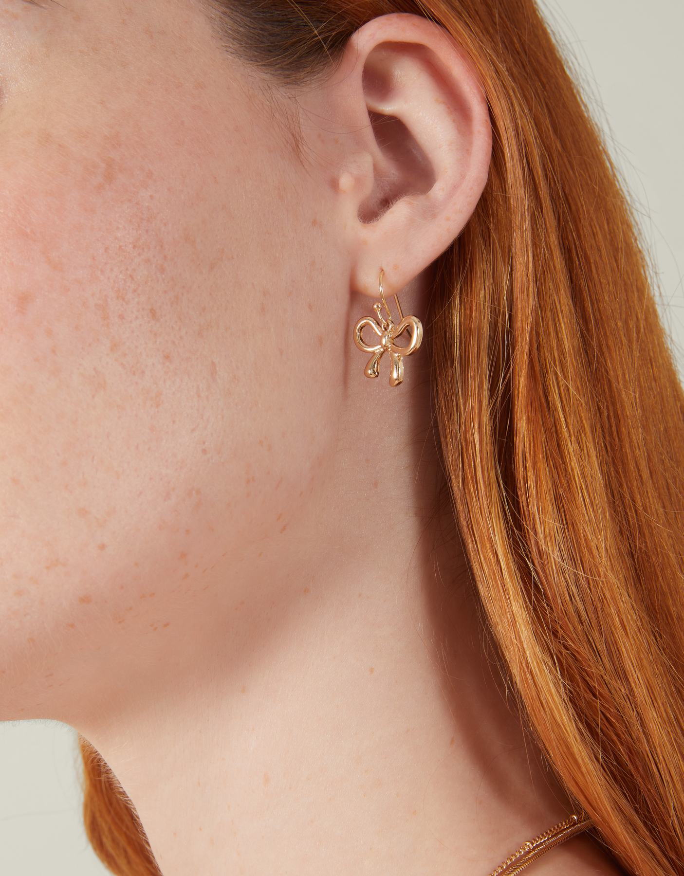 Bow Drop Earrings