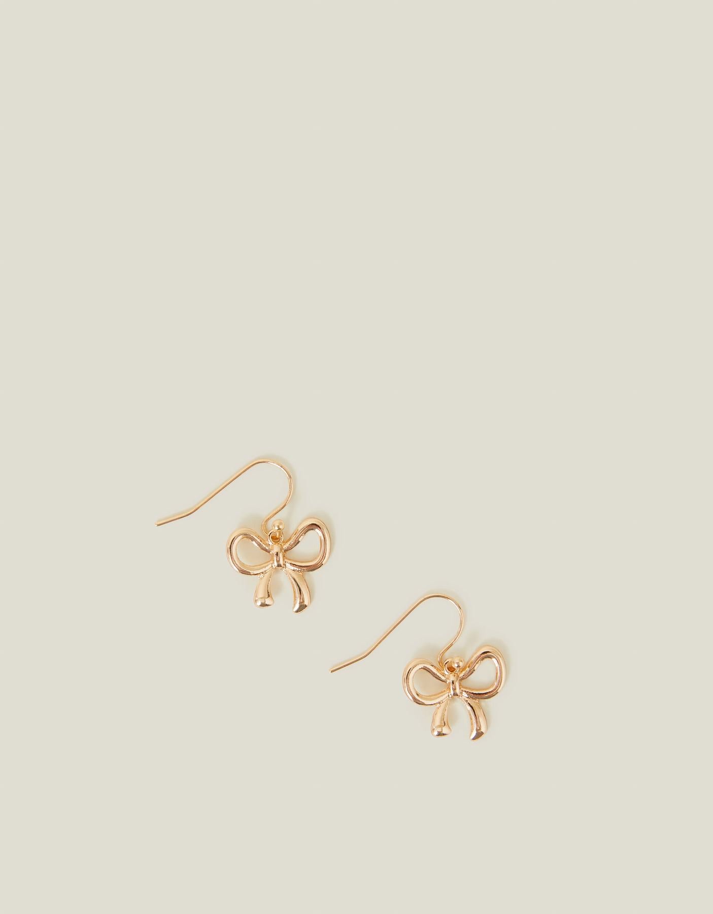 Bow Drop Earrings