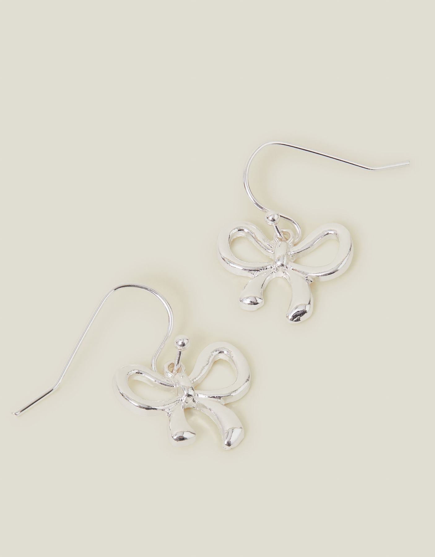 Bow Drop Earrings