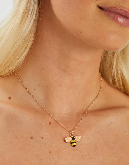 Bee Pendant Necklace
