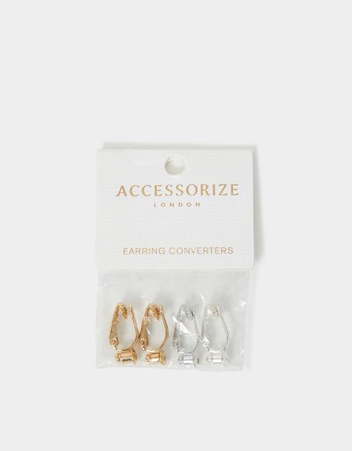 2-Pack Clip-On Earring Converters